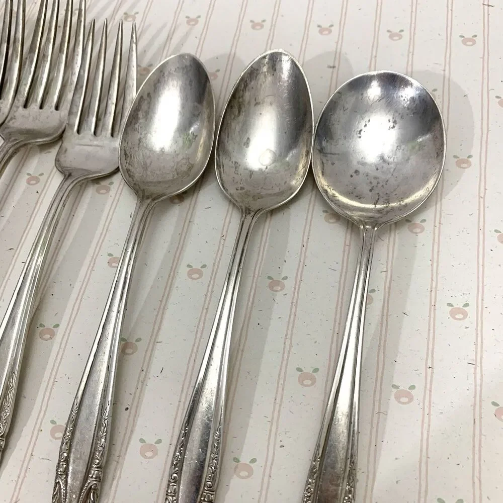 Stradivari by Wallace Sterling Silver Mixed of 12 Pieces